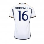Günstige Fußballtrikots Real Madrid Alvaro Odriozola 16 Heimtrikot 2023-24 Kurzarm